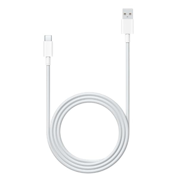 Image of SuperFlash 90W Fast Charger Power Adapter with USB-A to USB-C Cable, Compatible with Vivo X200 Pro, X200, V50, V40 Pro, Y200 5G, White