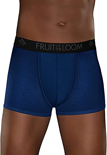 Fruit Of The Loom Men's 12-Pack Short Leg Boxer Briefs Breathable Micro-Mesh Lightweight L #TOP3