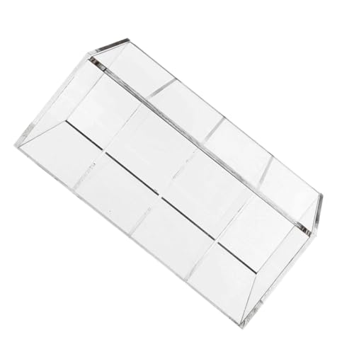 Boîte rangement acrylique transparent avec compartiments pour optimiser l'espace café - 2