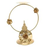 Bougeoir doré - ✅✨un savoir-faire méticuleux garantit durabilité exceptionnelle et ses détails fins, gagnez facilement vos faveurs.