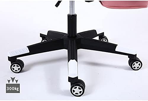 Miniatura 8 de QHH - Silla para videojuegos de oficina con reposapiés y pasamanos de elevación, piel sintética, para silla de escritorio para silla Gamer (color