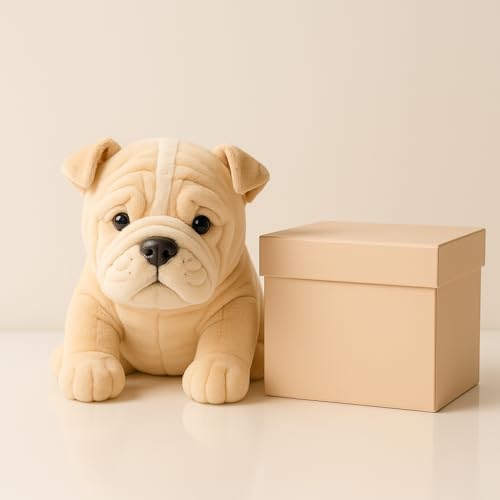 Image of Cute Plush Toy for Kids | | Soft Toys | Birthday Gift for Girls /Wife, Boyfriend /Husband, Soft Toys for Girls, Baby Toy (Random Color) Pack of 1 (Bulldog Soft Toy)