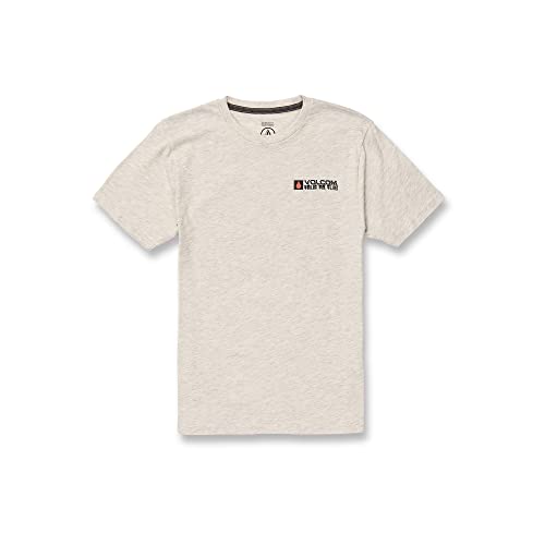Volcom Slider Boys Tee Bone : t-shirt skate confortable pour garçon