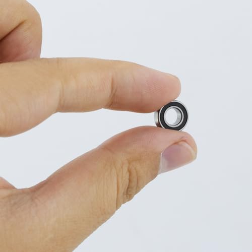 Image of Antrader MR105RS Double Rubber Seal Bearings,20Pcs 5 x 10 x 4mm Deep Groove Ball Bearings