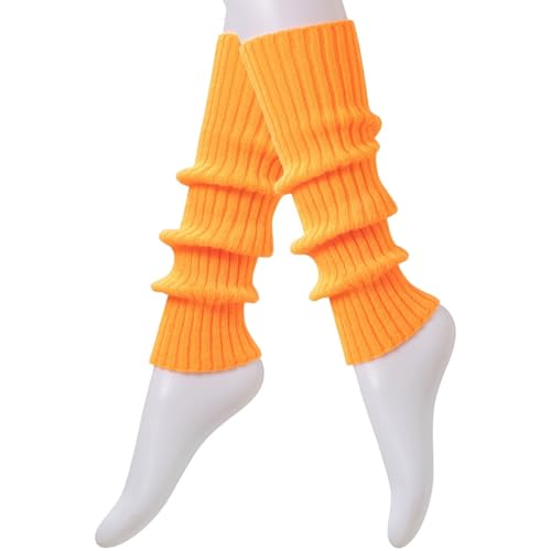 Image of Intgoodluckycc Leg Warmers for Women, Cute Knit Leg Warmer Socks for Dance
