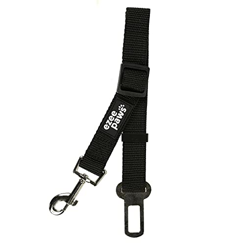 Ezee Paws Dog Seat Belts for Car 4 Pack Dog Car Harness, Travel Dog Accessories, Adjustable Dog Seat Belt Safety Restraints (Black) - Image 4