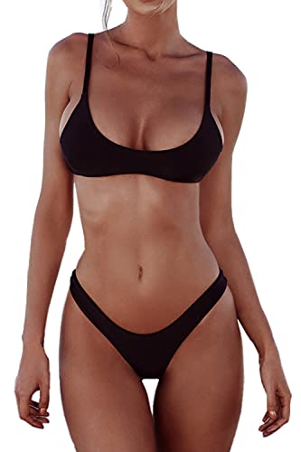 Bikinis heekpek Bikinis Mujer Brasileños Bañador Ropa de Baño Push Up Dos Piezas con Relleno Traje de Baño de Tubo Color Liso