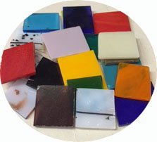 Deluxe Spectrum System96 Fusible Glass Sampler Pack, 96 COE, 1/4 lb.