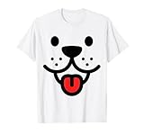 Cute Smiling Dog Face T-Shirt