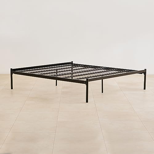 Image of Home Centre Denis Mahogany Wood Queen Bed - Brown