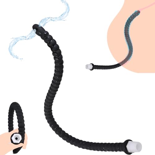 AMZII Poire Lavement Rectale Flexible de Douche 300mm Tuyau Douche avec Perles Anales Plug Anal,Douche intime périnée Poire à Lavement Intime Anal Sex Toys,Poire a Lavement pour Anus Gode Anal AMZII Poire Lavement Rectale Flexible de Douche 300mm Tuyau Douche avec Perles Anales Plug Anal,Douche intime périnée Poire à Lavement Intime Anal Sex Toys,Poire a Lavement pour Anus Gode Anal