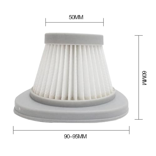 Vacuum Cleaner Filter, Compatible for Deerma, DX118C DX128C Filter Cartridge Hepa Filter Vacuum Cleaner Accessories(2pcs)
