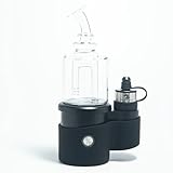 Dragon Gear Core 2.2 Electric Concentrate Vaporizer Rig (Black) – Portable E-Rig with V5 3D Quartz Atomizer, Adjustable Heat Settings, Long-Lasting Battery & Carrying Case