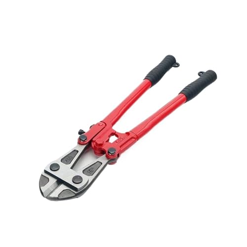 Cortador de pernos resistente, corta sin esfuerzo alambre de acero, cadena, cerraduras, cable, perfecto para trabajos de corte difíciles