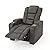 Christopher Knight Home Emersyn Tufted Microfiber Power Recliner with Arm Storage and USB Cord, Slate / Black 38.75D x 33W x 41.75H in from Great Deal Furniture