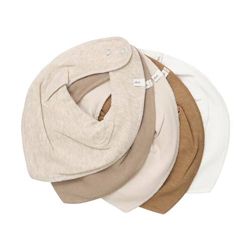 Pippi Babywear Halstücher - Baby Dreieckstücher/Lätzchen 5er Pack (Sandy Day)