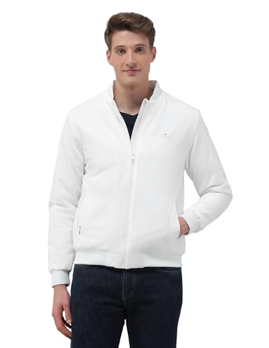 Image of U.S.Polo Association Men's Solid Regular Fit Bomber Jacket
