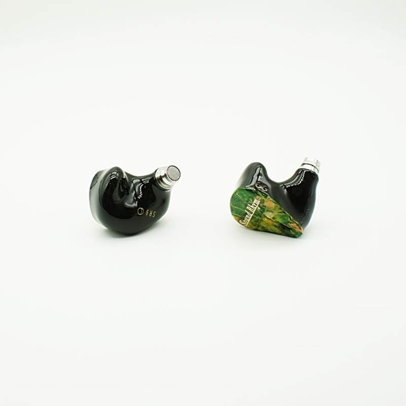 Sound Rhyme SR9 1 Dynamic Driver + 8 Balanced Armature Hybrid HiFi Audiophile in-Ear Earphone, 9-Drivers IEMS with 2Pin 0.78mm Detachable Cable for Musicians Gaming(3.5mm)