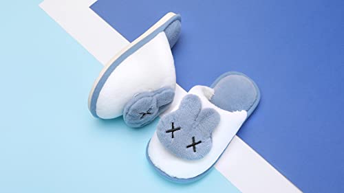 Kubua Girls Boys Winter Warm Indoor Bedroom Shoes Kids Slippers Blue Size 10-10.5 Toddler #TOP3