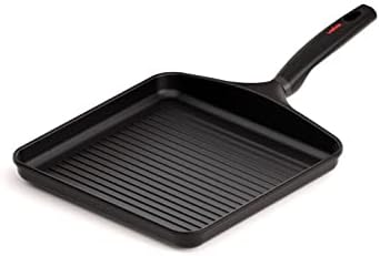 Valira Black Induction Grill Pan 28x28 Cm, 28 x 28 cm