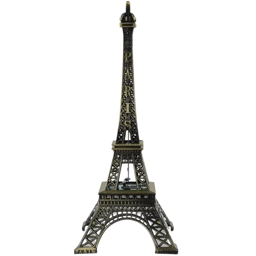 TOYANDONA Torre Eiffel Famoso Modelo de Edificio Cuidado Luz Escultura Torre Estatua de Torre Souvenir Lámpara de Escritorio para Niños Escritorio Luz Nocturna Regalos Bebé Vintage Cilindro 3D