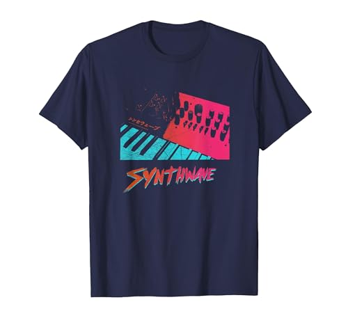 Retro Synthwave - Outrun Synthesizer Nerd 80s 90s T-Shirt,