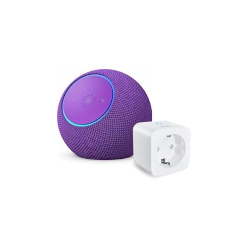 Amazon Echo Dot Max (neueste Generation) | Amethyst + WiZ Smart Plug, Funktionert mit Alexa - Smart Home-Einsteigerpaket