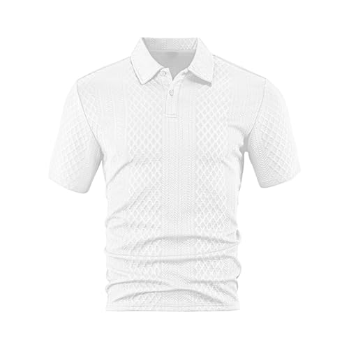 T-shirt jacquard homme casual parfait pour vos sorties d'été