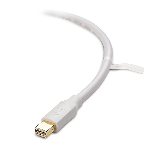 Cable Matters 4K Mini DisplayPort to Mini DisplayPort Cable in White 6 Feet - Not a Replacement for Thunderbolt Cable, Not Compatible with iMac, Not Support Target Display Mode