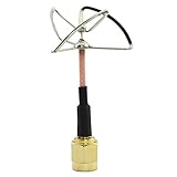 E-outstanding 1PC 5.8 GHz Clover-Leaf Antenna SMA Male for FPV Transmitter TX RX RC MAK-RHCP