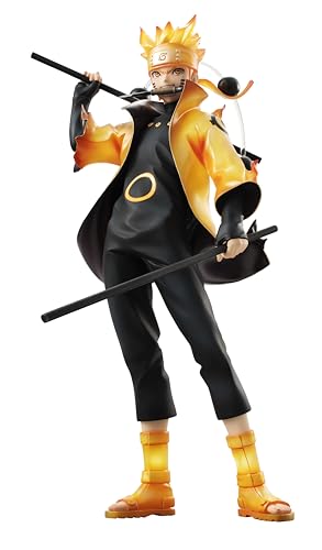 Statuette Megahouse Naruto Shippuden G.E.M. Series Naruto Uzumaki Six Paths Sage Mode 15Th Anniversary Ver. - 7