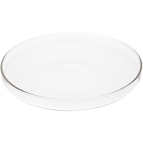 Plymor Rundes Glas-Tablett, 14 x 14 cm, 2 Stück