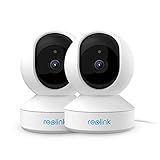 Schwenk-und Neigung: Mit 355° Schwenkung und 50° Neigung gewährt Ihnen diese WLAN IP Kamera großen Blickwinkel und perfekte Rundsicht. Sie können Ihre Kinder per Handy live sehen, die durch das Haus rennen und die Katze beobachten