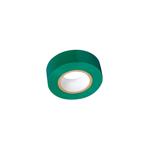 VoltShine Cinta aislante de PVC, 0,13 mm de grosor, 17 mm de ancho y 25 m de longitud, ideal para aislar, proteger y unir cables eléctricos.