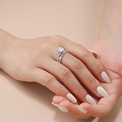 Ladylike Moissanite Wedding Band Milgrain Marquise Half Eternity Ring 925 Sterling Silver Band D Color VVS1 Lab Created Half Eternity Stackable Rings for Women3