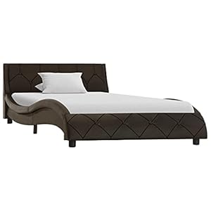 Lechnical Lattenbodem met lattenbodem voor wervelbed, grijs, van kunstleer, 90 x 200 cm, So Oz