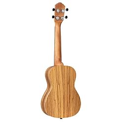 Ortega RFU11ZE Ukulélé concert avec préamplificateur/housse/Cordes Aquila/syntoniseur Bois Zebrawood/Satin – Image 2
