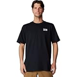 Mountain Hardwear Men's Back Logo M Short Sleeve, Black, Large