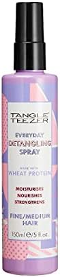 Tangle Teezer | Detangling Spray for Fine & Medium Hair | Moisturises, Nourises, Strengthens | Made with Wheat Protein