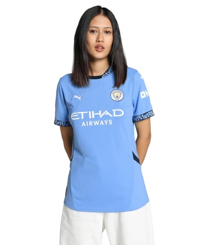 PUMA Manchester City Home Shirt 2024/25 Season - Womens - Team Light Blue - Size: XL