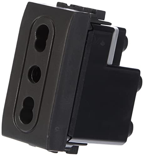 FEB 14045 stopcontact, donkergrijs