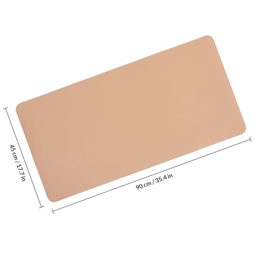 Sosoport Desk Pad Grande 90x45cm PU Doble Cara Caqui miniatura 2