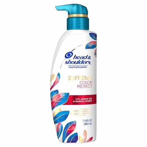 Head & Shoulders Supreme Color Protect Shampoo, 11.8 Fl Oz