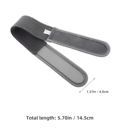 1pair Buckleless Elastic Waistband Belt for Men and Women Hook and Design for Casual Wear Material for Jeans and Pants2