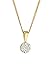 Produktbild DIAMORE Halskette Damen mit Anhänger Elegant mit Diamant (0.15 ct.) in in 585 Gelbgold 45