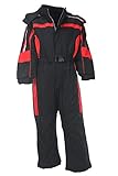  Fortuna F. Schneeanzug Schneeoverall Winteranzug Skianzug SKIOVERALL Kinder 116-140 M1318 (schwarz, 122)