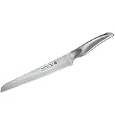 Global Sai Collection Bread Knife, Silver, SAI-05, 9"