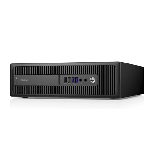 HP, Pc Desktop SFF Pronto All'Uso, Computer Pc Fisso Intel i7-6700 4 Core 3.4 GHz, Ram 16Gb, SSD 512Gb, Wi-FI, Libre Office (Ricondizionato)