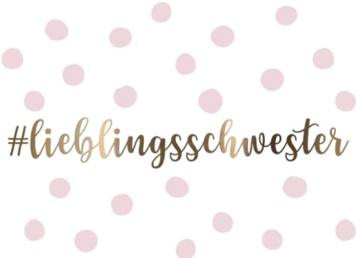 #lieblingsschwester Geschenk für Schwester Buch zum ausfüllen | Erinnerungsbuch Geschwister Ausfüllbuch zum verschenken: Schwesternbuch auf 66 Seiten - Schwesterngeschenk