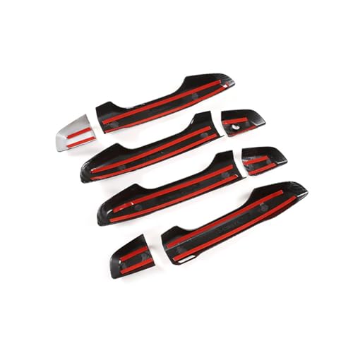 Poignée de porte extérieure CR-V cache ABS carbone compatible accès intelligent - 6